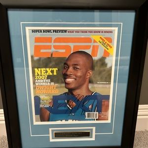 Autographed Dwight Howard picture